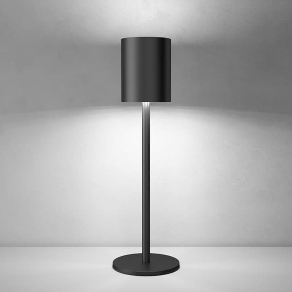 Bordslampa Corly, LED, 7 ljusfärger, dimbar - svart