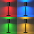 Miniatyrbild 11 av 11: Bordslampa Corly, LED, 7 ljusfärger, dimbar - svart