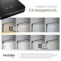 Miniatyrbild 5 av 11: Skrivbordslampa Novaly, LED, dimbar, vikbar, 5W - svart