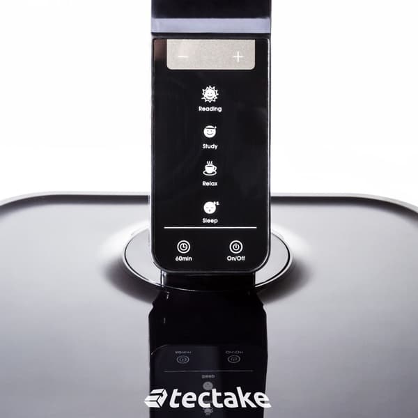 Bordlampe, LED, dæmpbar, foldbar, 14W - Sæt med 4 stk.