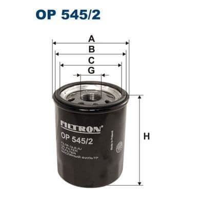 FILTRON OP545 / 2 Oljefilter