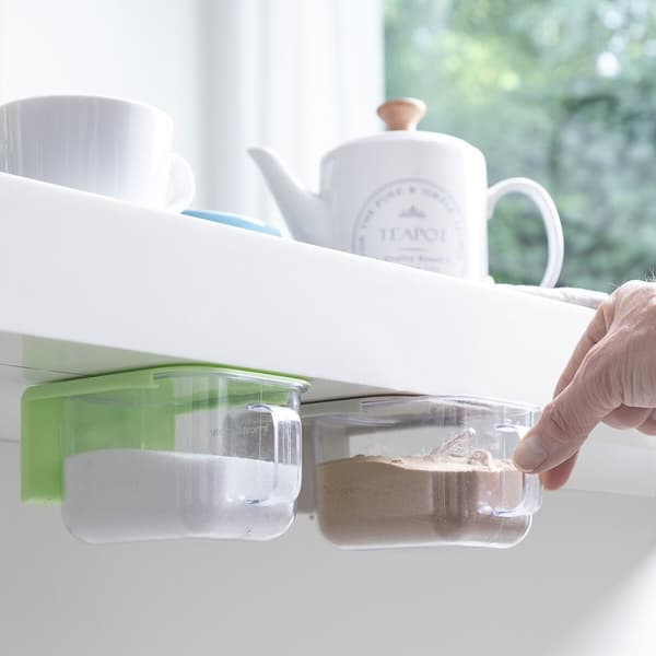 Irrotettavat ja liimatarralla kiinnitettävät keittiörasiat Handstore InnovaGoods 2 yksikön pakkaus