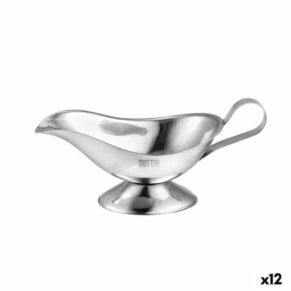 Kastikekulho Quttin 240 ml Hopeinen Teräs (12 osaa)