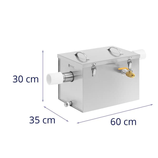 Royal Catering - Fettavskiljare - 21 l - Royal Catering