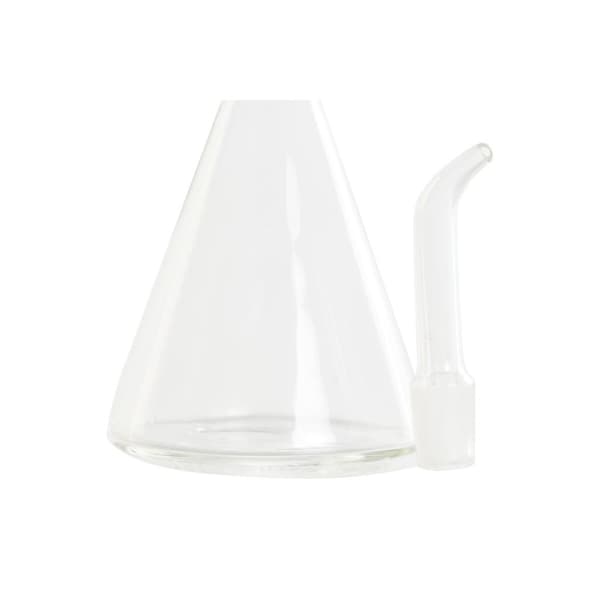 Oljeflaska DKD Home Decor Transparent Borosilikatglas 125 ml 7 x 7 x 16 cm