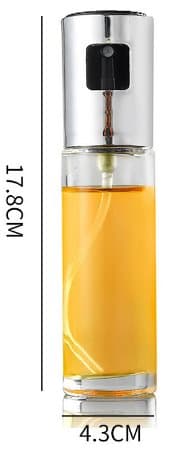 INF Glas olivolja spruta 100ml Silver