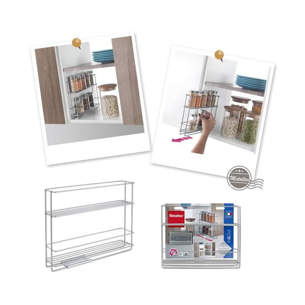 austeteline Metaltex In & Out (28 x 6 x 22 cm)