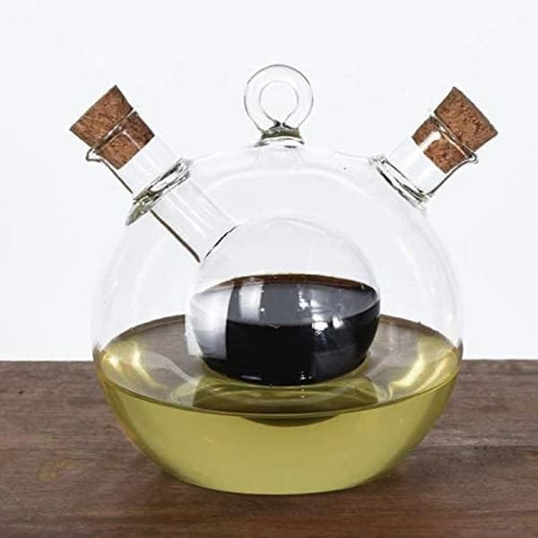 Oljeflaska Glas 350 ml 2 i 1 Vinägerflaska