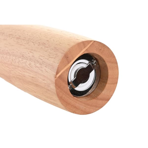 Pepparkvarn DKD Home Decor 6 x 6 x 21 cm Naturell Rostfritt stål Bambu