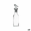 Miniatyrbillede 1 af 3: Flakon Vivalto YHP-F0415A/DH12 Gennemsigtig Glas Stål 180 ml 5 x 20 x 5 cm (12 enheder)