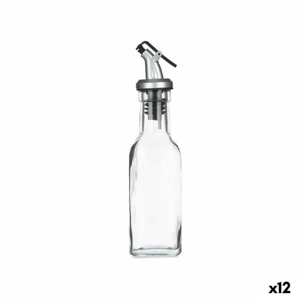 Flakon Vivalto YHP-F0415A/DH12 Gennemsigtig Glas Stål 180 ml 5 x 20 x 5 cm (12 enheder)