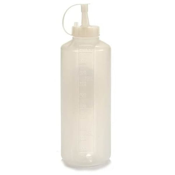Kastikekulho Läpinäkyvä Muovinen 1 L (12 osaa)