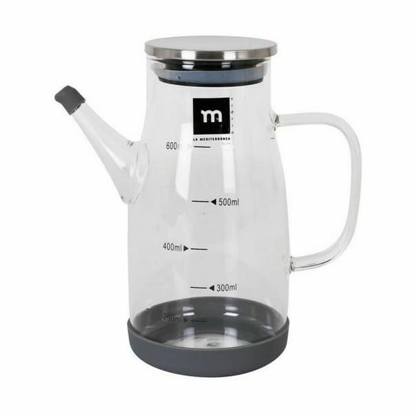 Mausteikko La Mediterránea Ruostumaton teräs Borosilikaattilasi 600 ml (12 osaa)