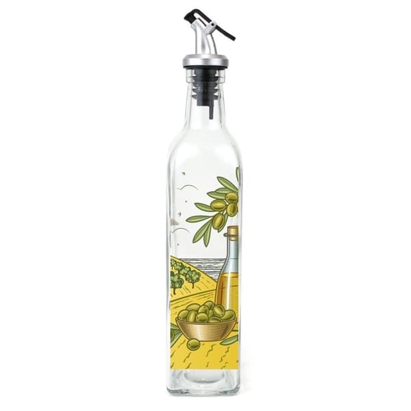 Oljeflaska Anna Doseringsmunstycke Glas 500 ml (12 antal)