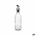 Miniatyrbillede 1 af 3: Flakon Vivalto YHP-F0421A/DH12 Gennemsigtig Glas Stål 250 ml 5 x 24,5 x 5 cm (12 enheder)