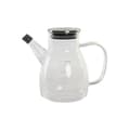 Miniatyrbilde 1 av 2: Cruet DKD Home Decor 17 x 10 x 15,5 cm Sølv Rustfritt stål 550 ml Borosilikatglass