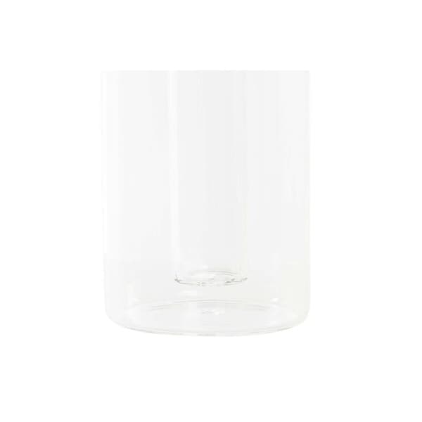Cruet DKD Home Decor 9 x 6,5 x 21,5 cm Gjennomsiktig Kork 500 ml Borosilikatglass