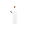 Miniatyrbilde 1 av 3: Cruet DKD Home Decor 9 x 6,5 x 21,5 cm Gjennomsiktig Kork 500 ml Borosilikatglass