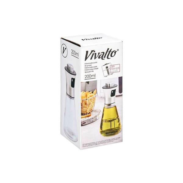 Cruet Gjennomsiktig Metall polypropylen 200 ml (12 enheter) Sprayer