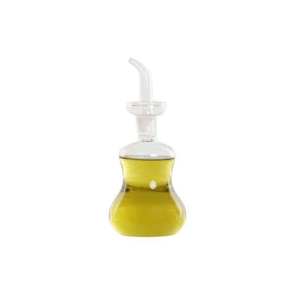 Flakon DKD Home Decor Gennemsigtig Borosilikatglas 250 ml 8 x 8 x 19 cm