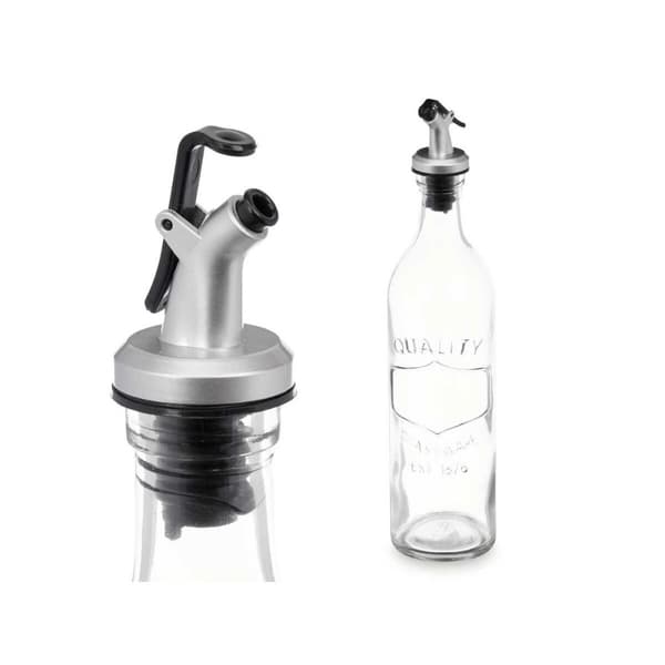Flakon Vivalto YHP-SZ57A/TH12 Gennemsigtig Glas Med relief 500 ml (24 enheder)