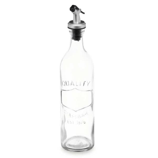 Flakon Vivalto YHP-SZ57A/TH12 Gennemsigtig Glas Med relief 500 ml (24 enheder)