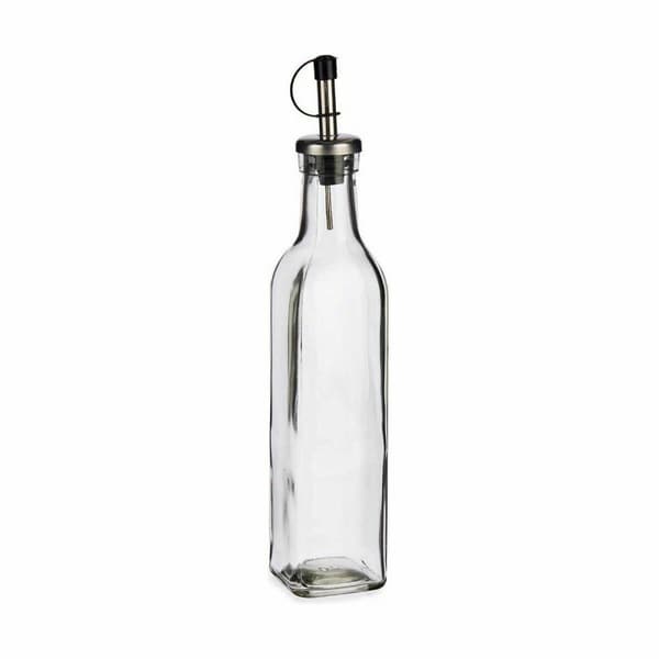 Set med olja och vinäger Vivalto WJ7069-M Transparent Metall Glas Plast 300 ml (24 antal)