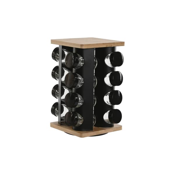 Kryddhylla i bambu Home ESPRIT 20 x 20 x 28 cm