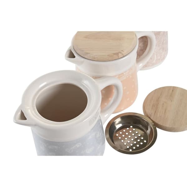 Oliekande til kød eller fisk DKD Home Decor 16 x 11 x 13 cm (3 enheder)