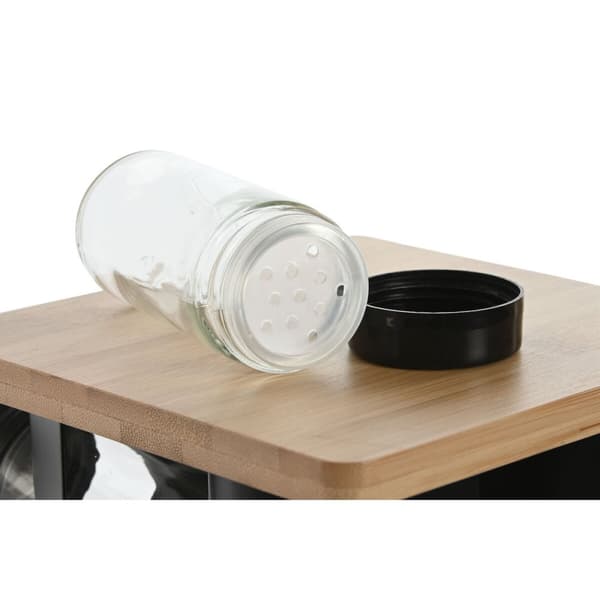 Kryddhylla i bambu Home ESPRIT 20 x 20 x 28 cm