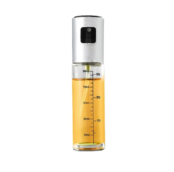 100ml:n galvanoitu hopeinen öljysumutin mitta-asteikolla Model 1