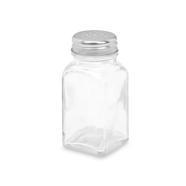 Saltkjeller Vivalto YHP-F0409/DH12 Gjennomsiktig Metall Glass 4 x 9 x 4 cm (12 enheter)