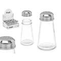 Miniatyrbilde 3 av 5: Saltkjeller Vivalto YHP-SZ24/DH12 Gjennomsiktig Metall Glass 5,5 x 10,5 x 5,5 cm (12 enheter)