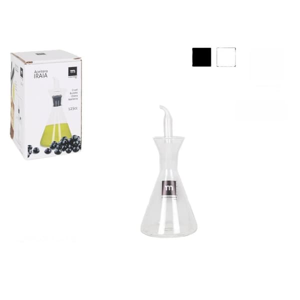 Flakon La Mediterránea Iraia Gennemsigtig Borosilikatglas 125 ml (12 enheder)