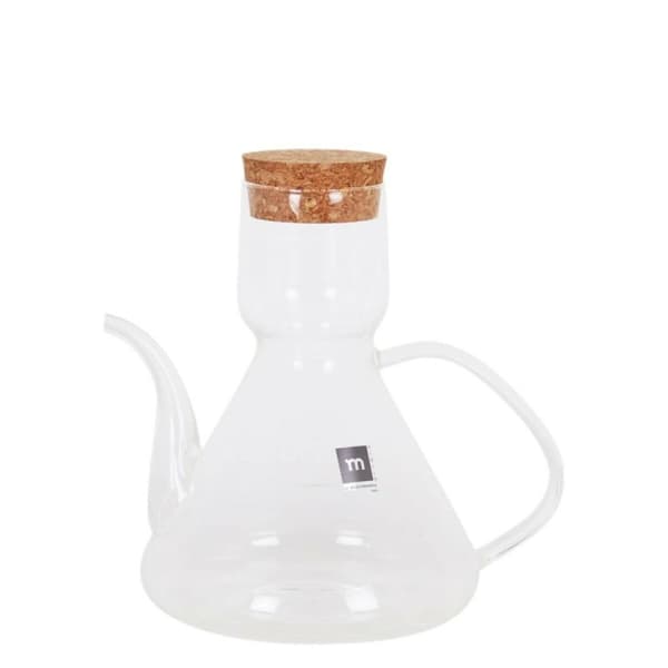 Oljeflaska La Mediterránea Bell Transparent Silikon Borosilikatglas 500 ml (8 antal)