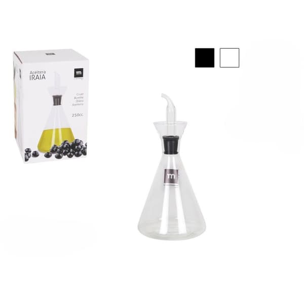Flakon La Mediterránea Gennemsigtig Borosilikatglas 250 ml (8 enheder)