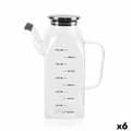 Miniatyrbilde 1 av 3: Cruet La Mediterránea Gjennomsiktig Sølv Metall Borosilikatglass 1 L (6 enheter)