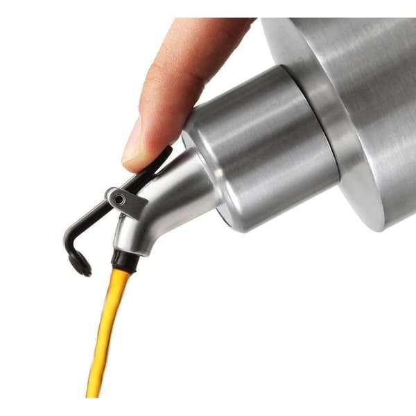Oljeflaska Quttin Silvrig Rostfritt stål 250 ml (12 antal)