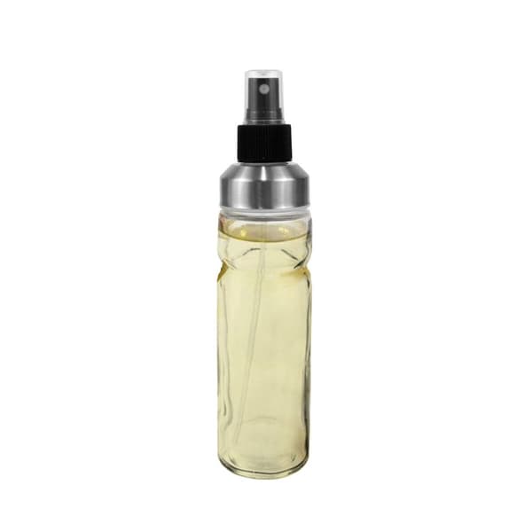 Oljeflaska Anna Transparent Silvrig Glas 175 ml (12 antal)
