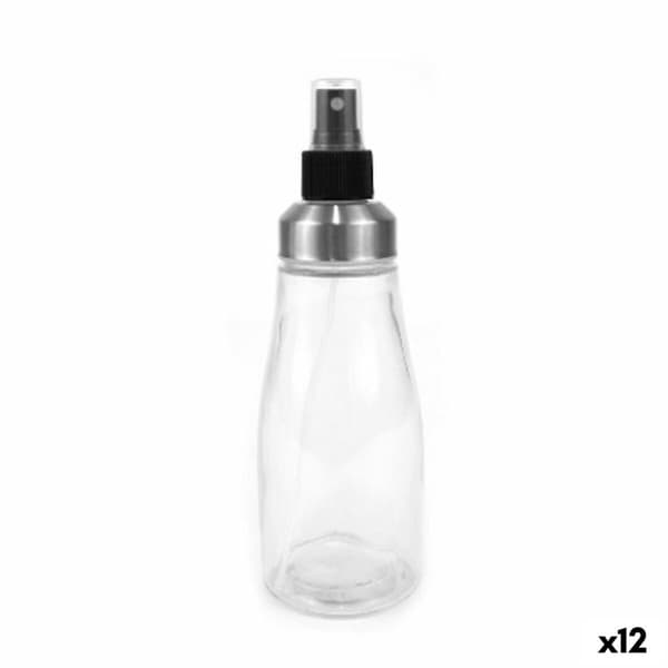Flakon Anna Gennemsigtig Sølvfarvet Glas 330 ml (12 enheder)