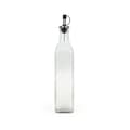 Miniatyrbillede 2 af 3: Flakon Anna Gennemsigtig Sølvfarvet Glas 0,5 L (24 enheder)