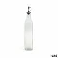 Miniatyrbillede 1 af 3: Flakon Anna Gennemsigtig Sølvfarvet Glas 0,5 L (24 enheder)