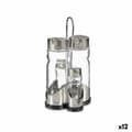Miniatyrbild 1 av 4: Kryddset Anna Transparent Silvrig 10 x 10 x 21 cm (12 antal)