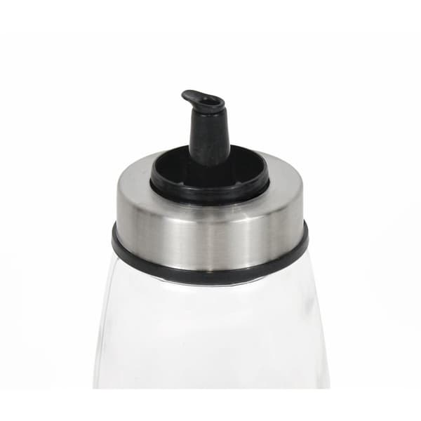Flakon Quttin Gennemsigtig Sølvfarvet Glas 200 ml 6,5 x 6,5 x 12,5 cm (12 enheder)