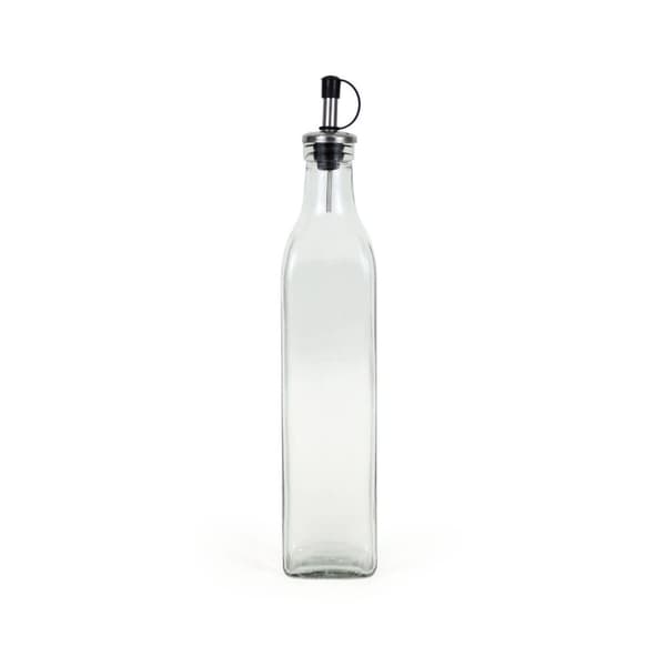 Flakon Anna Gennemsigtig Sølvfarvet Glas 0,5 L (24 enheder)
