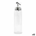 Miniatyrbilde 1 av 5: Cruet Quttin Gjennomsiktig Sølv Glass 0,5 L 6 x 6 x 26 cm (12 enheter)