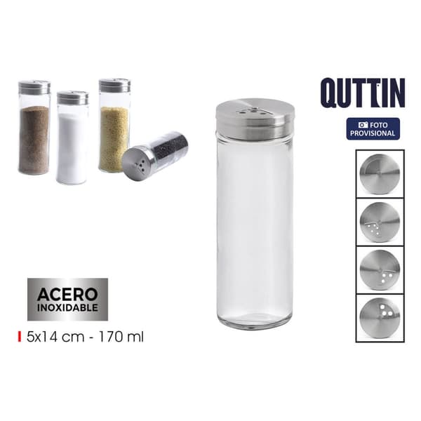 Krydderihylde Quttin 170 ml 5 x 5 x 14 cm (24 enheder)