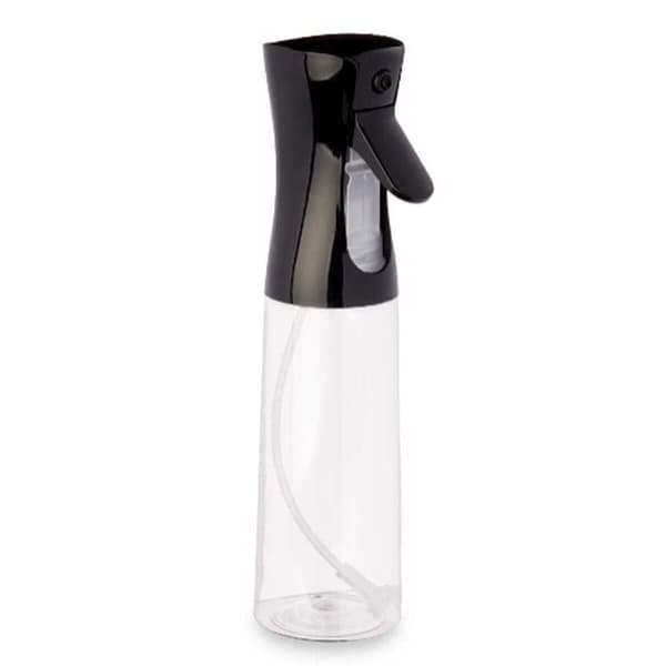Sprayflaska för olja eller vinäger Kinvara 23HD062106 Svart Transparent Polyetylen polypropen polystyren PET 300 ml 8 x 24 x 6 c