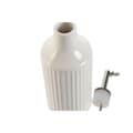 Miniatyrbillede 3 af 3: Flakon Home ESPRIT Hvid Sølvfarvet Rustfrit stål Porcelæn Urban 350 ml 7 x 7 x 22 cm