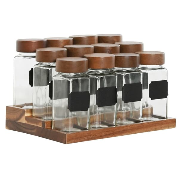 Krydderhylla Home ESPRIT 90 ml 20,5 x 16,5 x 13 cm